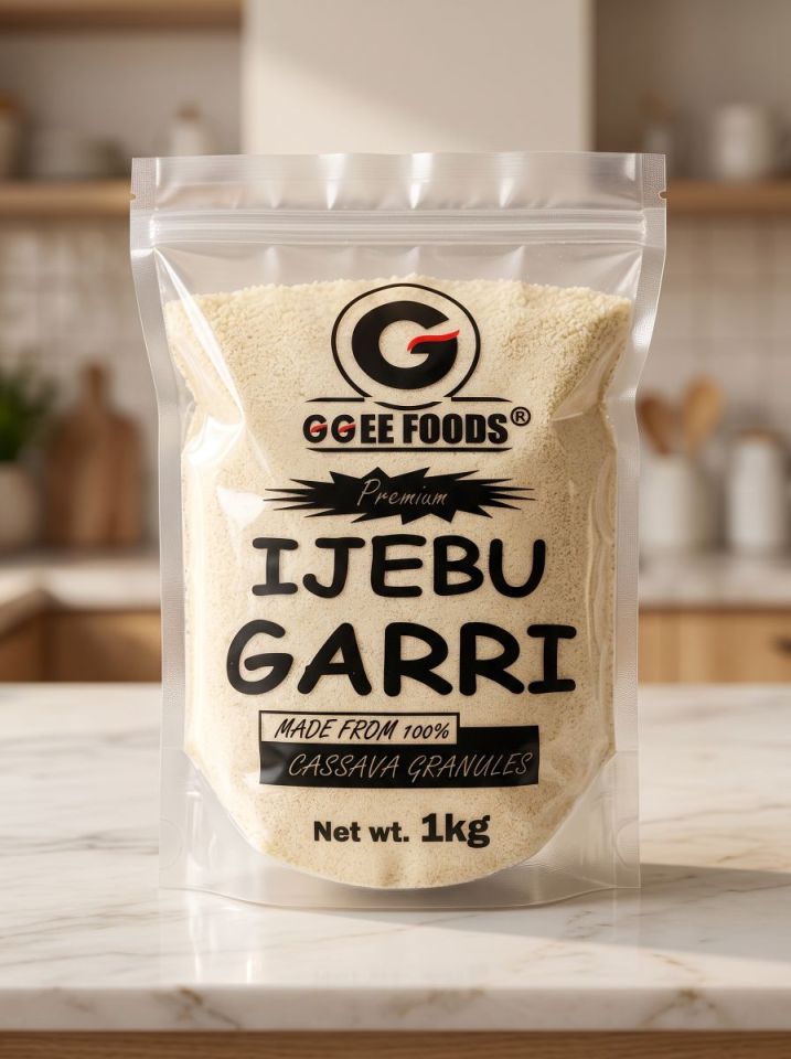 Ijebu Garri - GGee Foods (1 kg Gari)