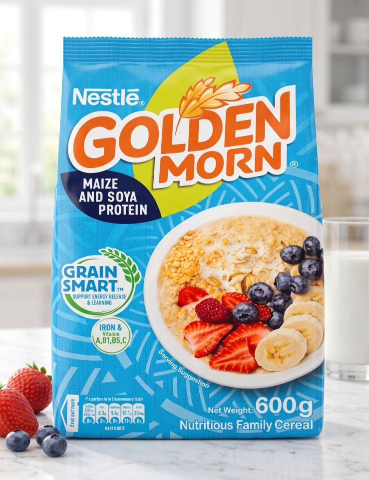 Golden Morn Refill 600g x 1 - Golden Morn (600g x 1 pouch)