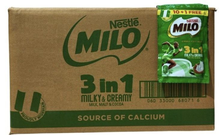 Milo 3-in-1 Carton 30g x 130 -  (Standard)