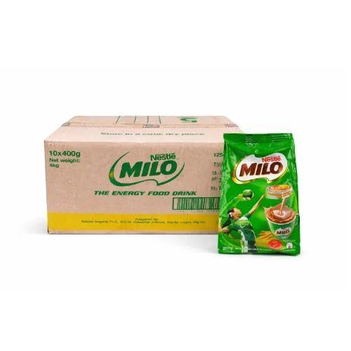 Milo (Refill) Carton 400g x 10 -  (Standard)
