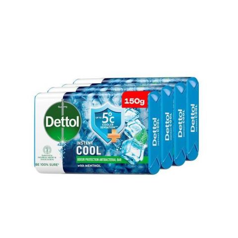 Dettol Cool Pack 150g x 4 -  - Standard