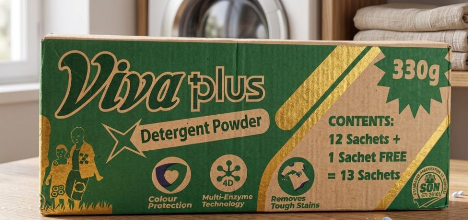 Viva Plus Detergent Carton 330g x 13 -  (Standard)