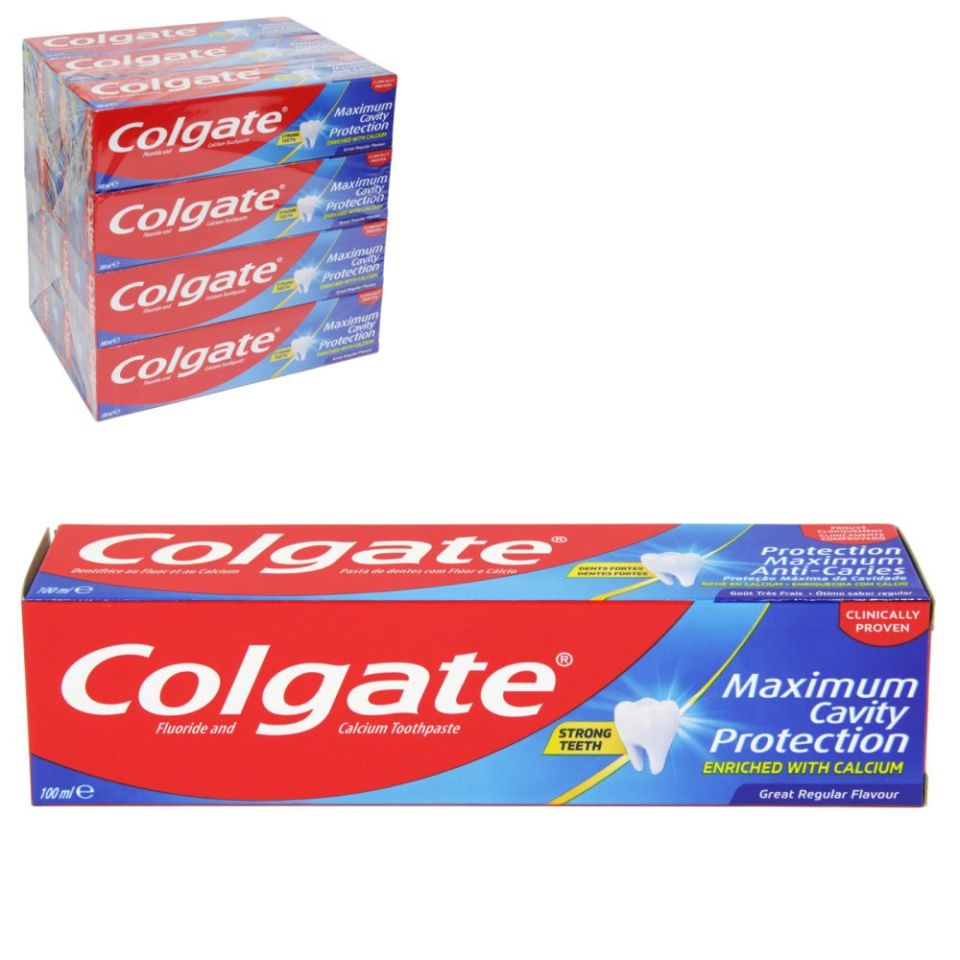 Colgate Maximum Cavity Protection Toothpaste Full Pack - x 12 - Colgate (Standard)