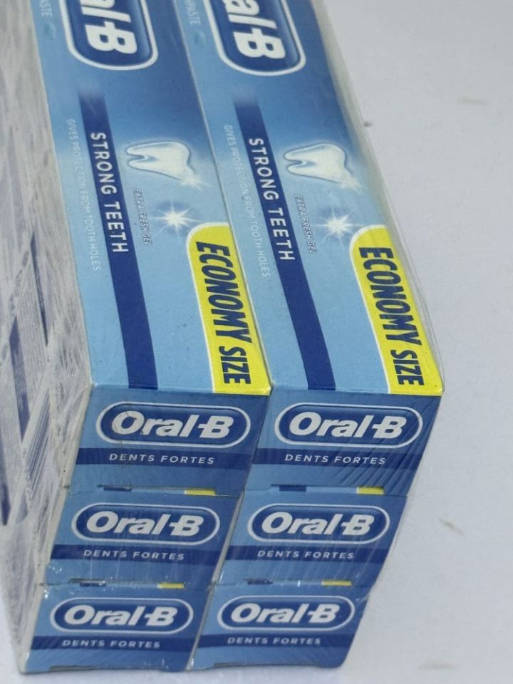 Oral B Economy Toothpaste Full Pack 80g x 6 - Oral B (Standard)