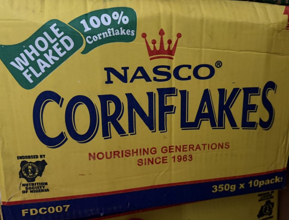 Nasco Cornflakes Carton 350g x 10 -  (Standard)