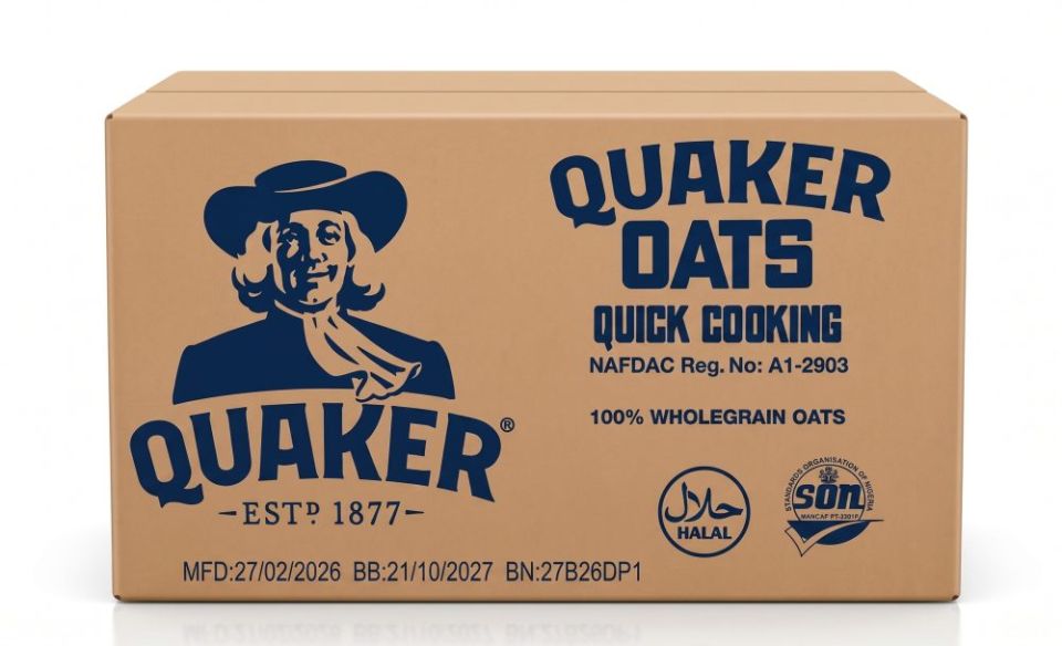 Quaker Oats Carton 385g x 16 - Quaker (Standard)