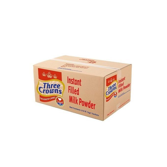 3 Crowns Milk Carton 12g x 210 - 3 Crowns (Standard)
