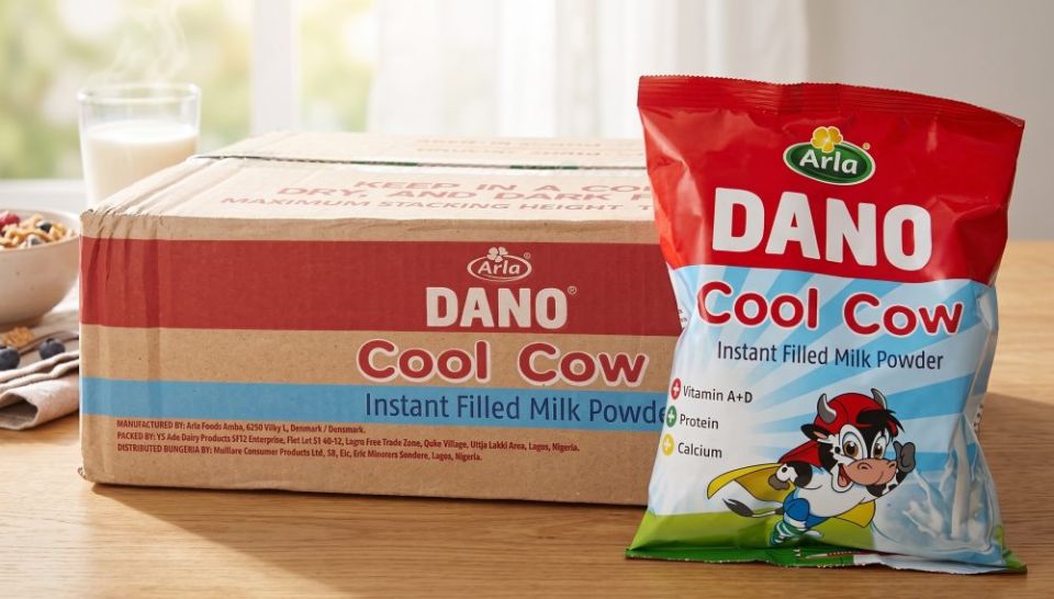 Dano Cool Cow (CC) Milk Carton 320g x 12 - Dano (Standard)